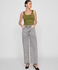 VILA FREYA JAF HW JEANS LIGHT GREY DENIM