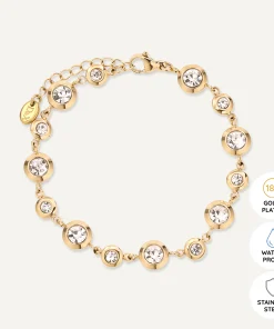 D&X GOLD DIAMOND BRACELET DB2217K