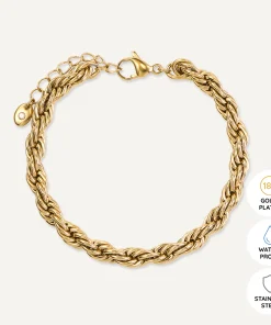 D&X GOLD BRACELET DB2228K