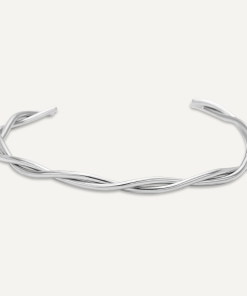 D&X SILVER BANGLE DB2254S