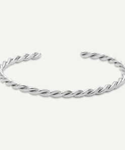 D&X SILVER BANGLE DB2255S