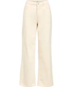 OBJECT SAVA DIA MID RISE JEANS SANDSHELL