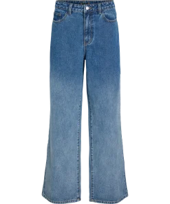 VILA FREYA HW JEANS MEDIUM / LIGHT BLUE