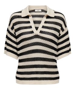 JDY TIKKA S/S POLO PULLOVER