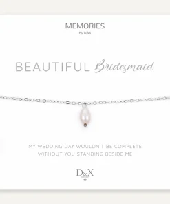 D&X MEMORIES BEAUTIFUL BRIDESMAID BRACELET