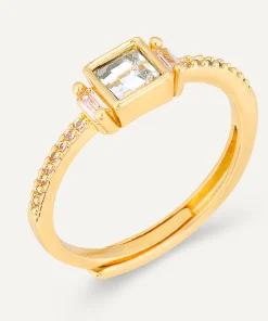 D&X ADJUSTABLE  GOLD RING DR0516K