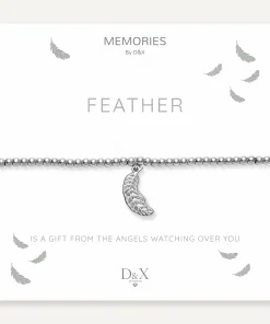 D&X MEMORIES FEATHER BRACELET
