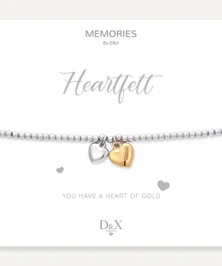 D&X MEMORIES HEARTFELT MIXED BRACELET