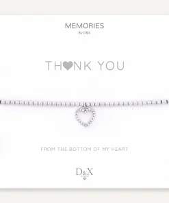 D&X MEMORIES  THANK YOU BRACELET