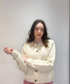 VILA SOFIE L/S KNITTED CARDIGAN BIRCH