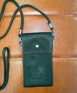 EMILY&NOAH EMMA PHONE BAG DARK GREEN