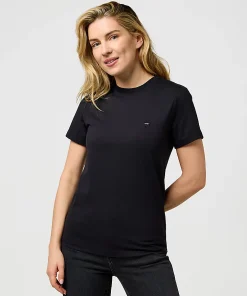 WRANGLER SIGN OFF TEE BLACK