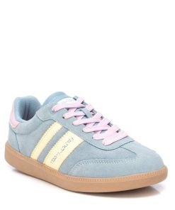 TEDDY SMITH BLUE SUEDE SNEAKERS 120123