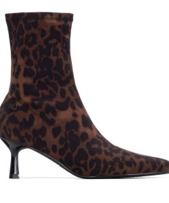 XTI LEOPARD SOCK BOOT 144702