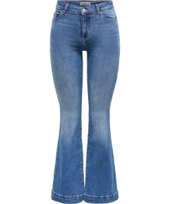 ONLY BLUSH RETRO FLARE JEANS