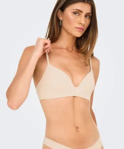 ONLY TRACY LAURA MOLDED BRA PEACH TAFFY