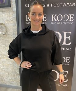 ONLY SCARLETT BLACK HOODIE