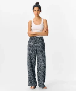 OBJECT LISA WIDE PANT LEO PRINT