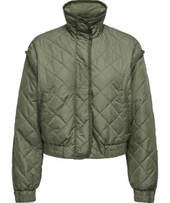 ONLY MAI QUILT BOMBER JACKET KALAMATA