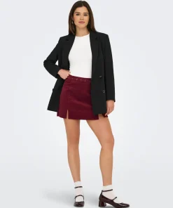 ONLY NESSA CORD SKIRT WITH BELT