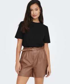 ONLY BLACK BASIC TEE