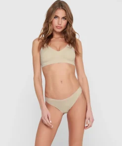 ONLY TRACY BONDED THONG 3-PACK PEACH TAFFY