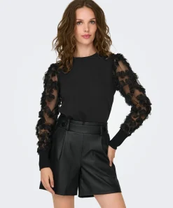 JDY FAIRVIEW SWEATSHIRT BLACK