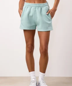 GYM KING 365 FLEECE SHORTS GREEN MIST