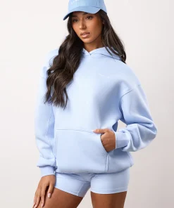 GYM KING 365 RELAXED FIT HOODIE HYDRANGEA BLUE