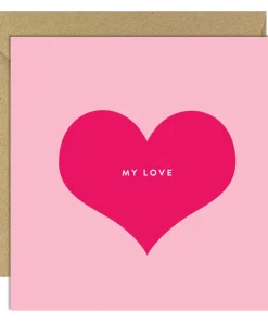 BOLD BUNNY CARD MY LOVE