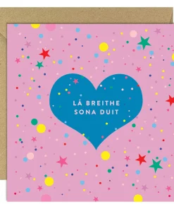 BOLD BUNNY CARD LA BREITHE SONA DUIT