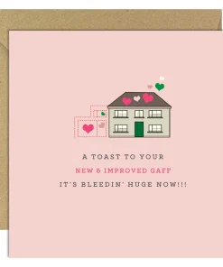 BOLD BUNNY CARD NEW GAFF