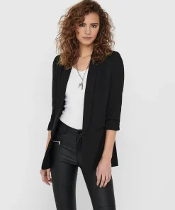 ONLY ELLY 3/4 LIFE BLAZER TLR BLACK
