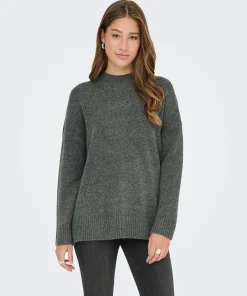ONLY HAZEL OVERSIZED PULLOVER IN BALSAM GREEN
