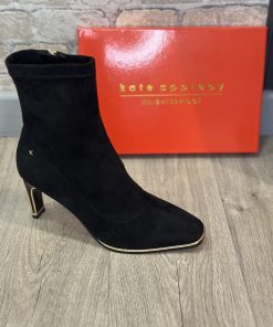KATE APPLEBY RUDLAND SOCK BOOTS IN BLACK COLOUR
