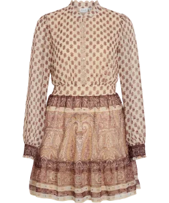 VILA PRAYA LYRIDA SHORT DRESS MULTICOLOUR