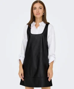 ONLY JOSIE FAUX LEATHER DRESS