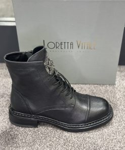 LORETTA VITALE BOOTS C3861A BLACK
