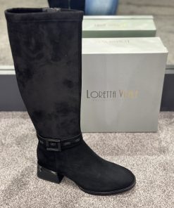 LORETTA VITALE TALL BOOTS C3893 BLACK