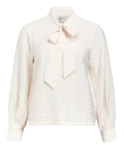 OBJECT JACIRA BOW SHIRT SAND