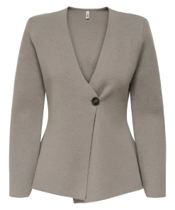 ONLY MYERA BUTTON CARDIGAN MOON ROCK