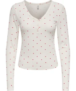 ONLY NORA PLACET TOP HEART