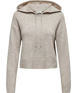 JDY RUE SHORT HOOD KNIT CHATEAU