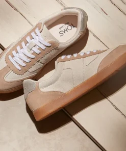 TOMS COLLINS SNEAKERS IN OATMEAL MULTI SUEDE