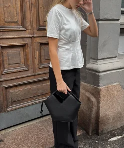 VILA MONIE PLEAT TOP IN WHITE COLOUR