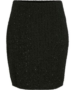 VILA KONNIE MINI SKIRT IN BLACK COLOUR