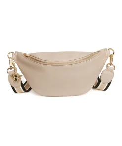 ALICE WHEELER BANANA BAG IN STONE COLOUR