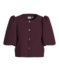 VILA TALIAMA SHORT TOP IN FIG COLOUR