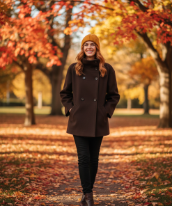 ONLY AUGUSTA HIGHNECK JACKET COFFEE