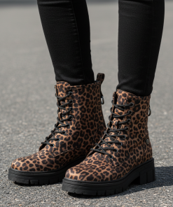 REFRESH BOOTS IN LEOPARD PRINT 173166